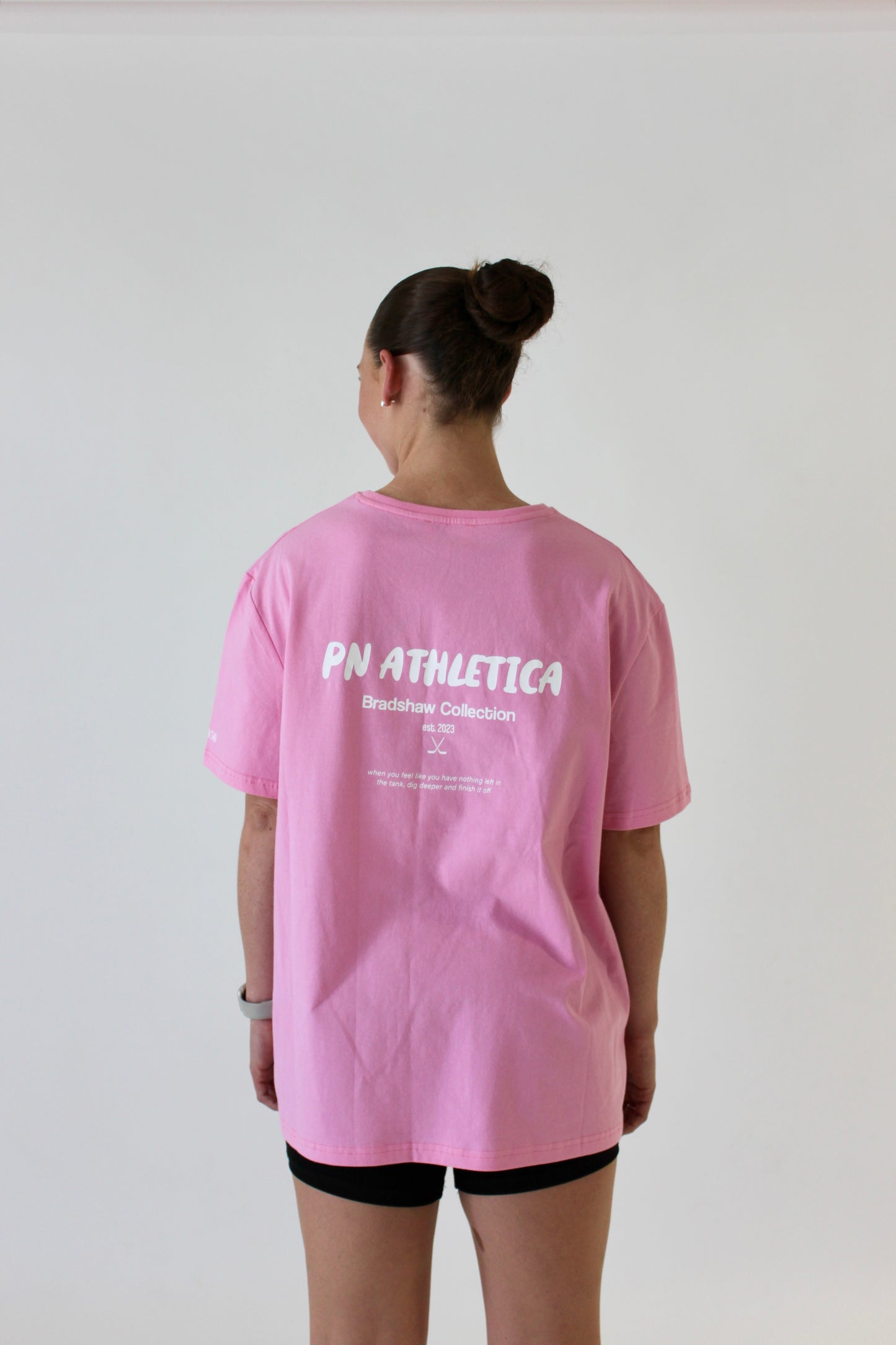 Bradshaw Oversized Tee - Rose Pink
