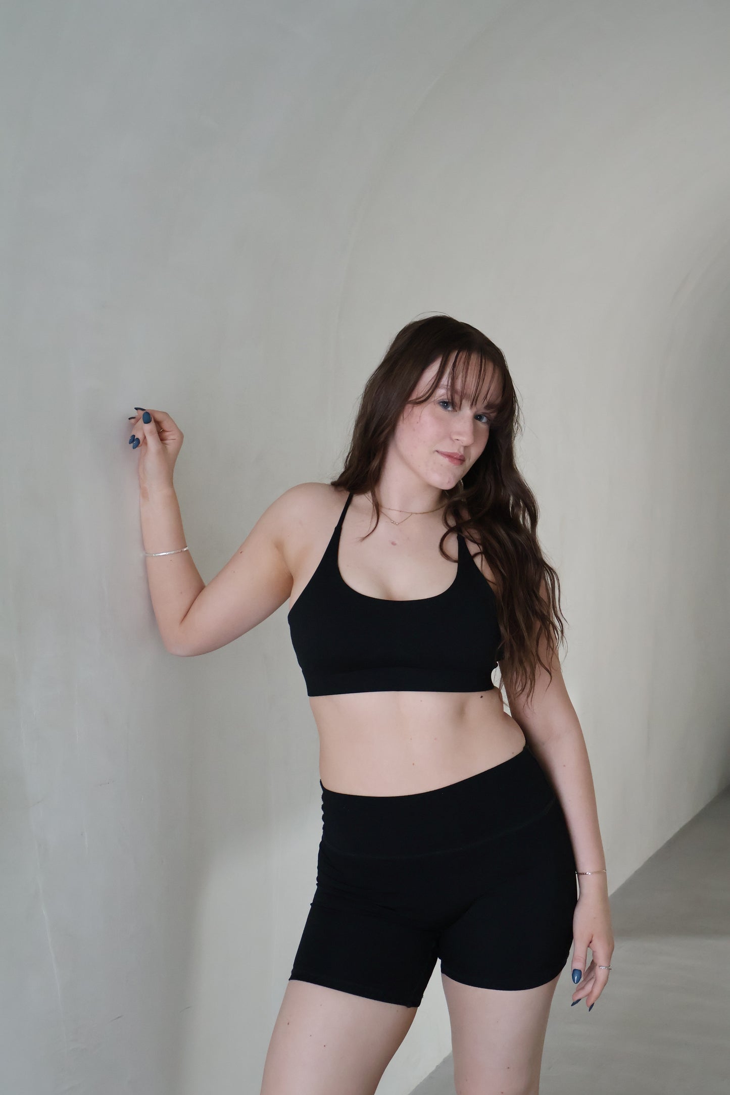 Bradshaw Backless Sports Bra - Black