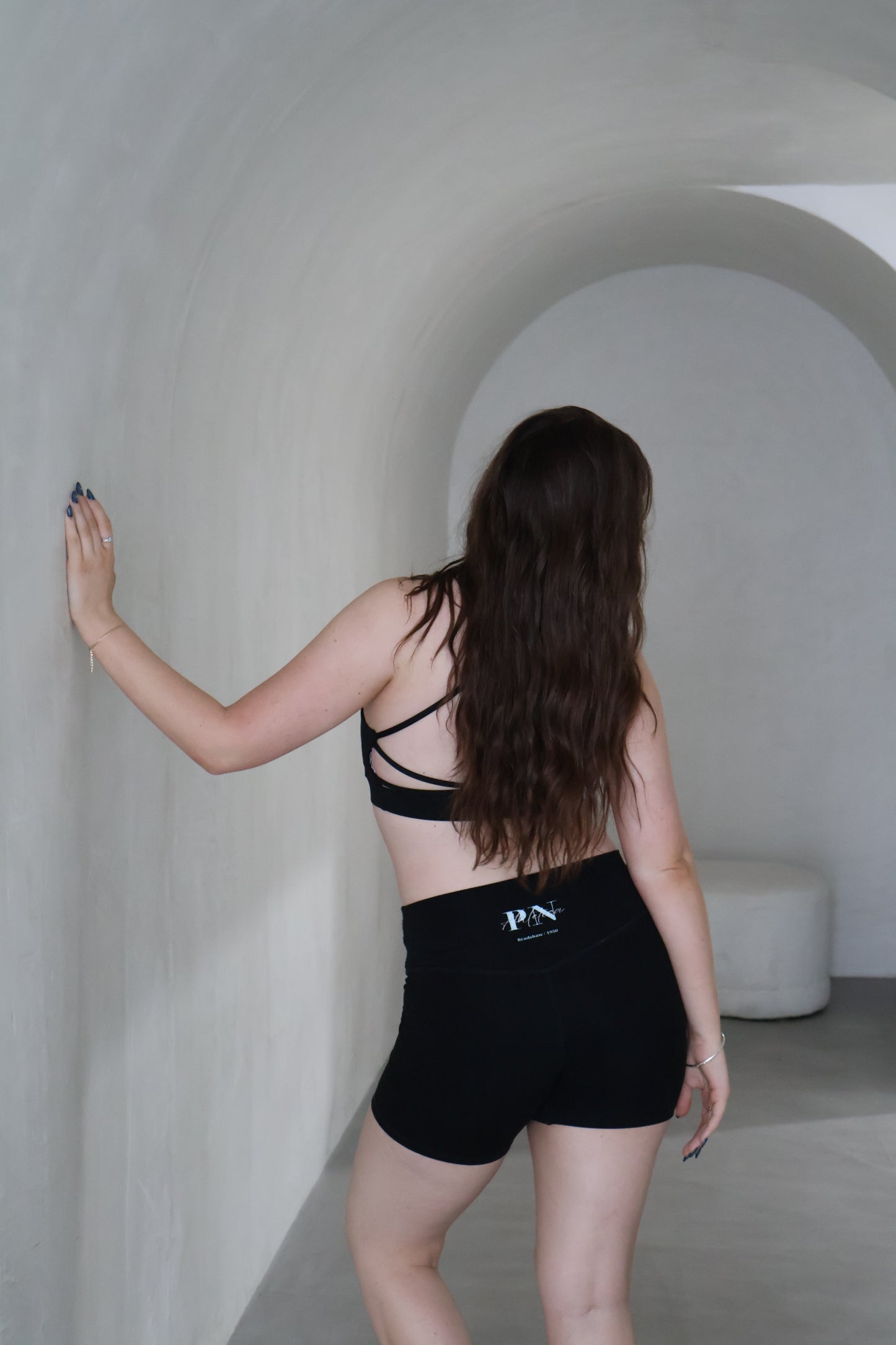 Bradshaw Backless Sports Bra - Black