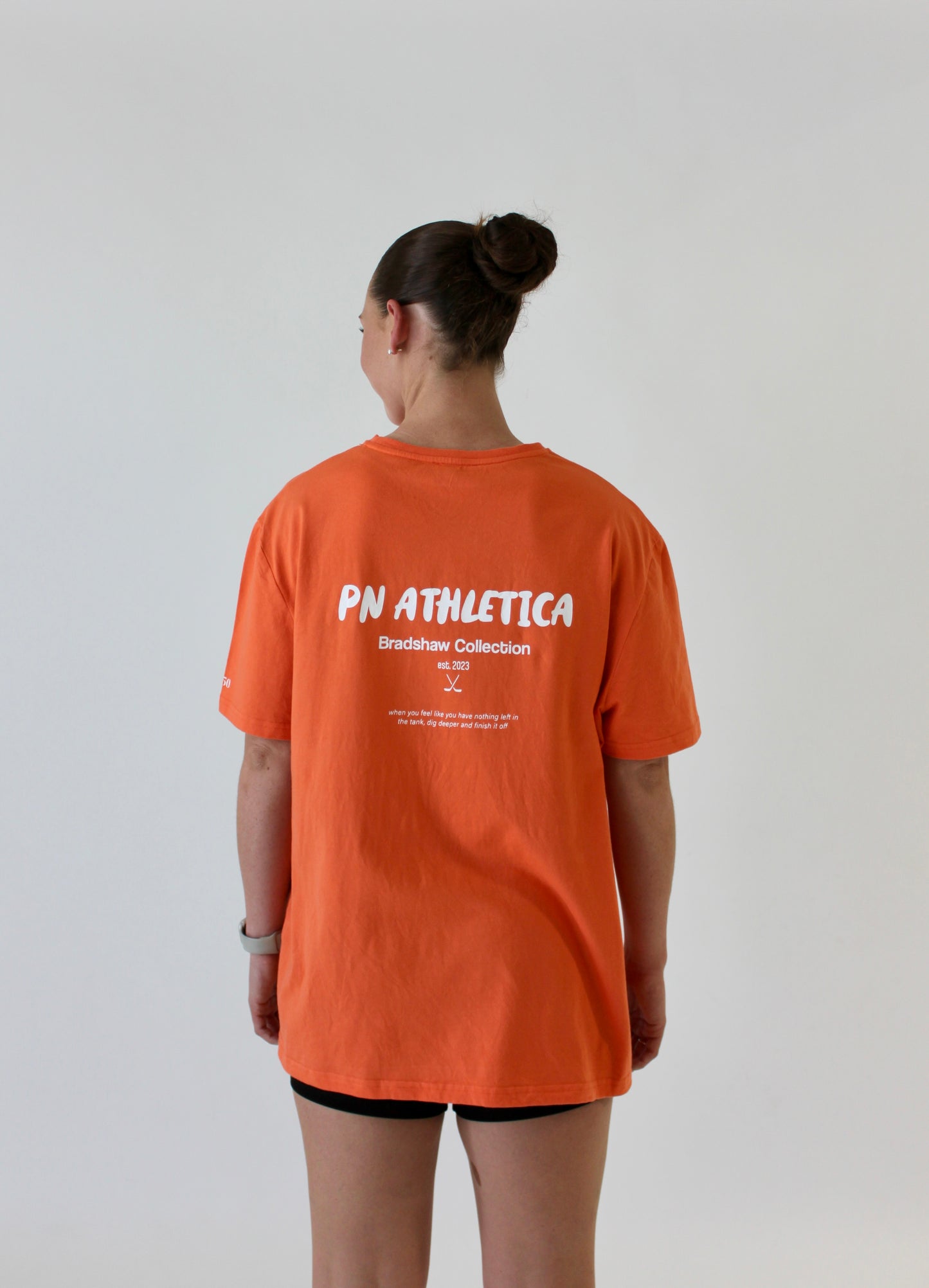 Bradshaw Oversized Tee - Tangerine