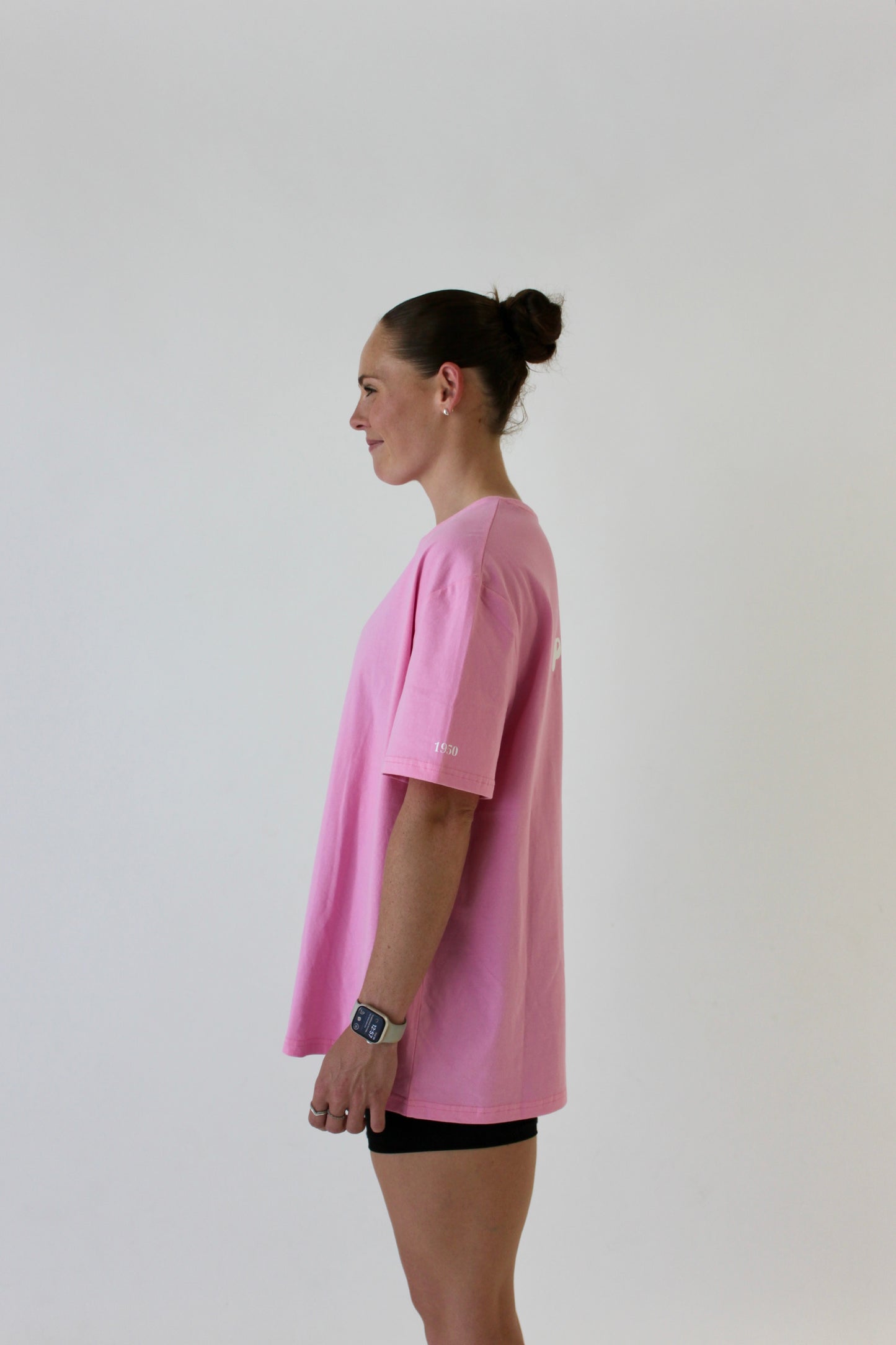 Bradshaw Oversized Tee - Rose Pink