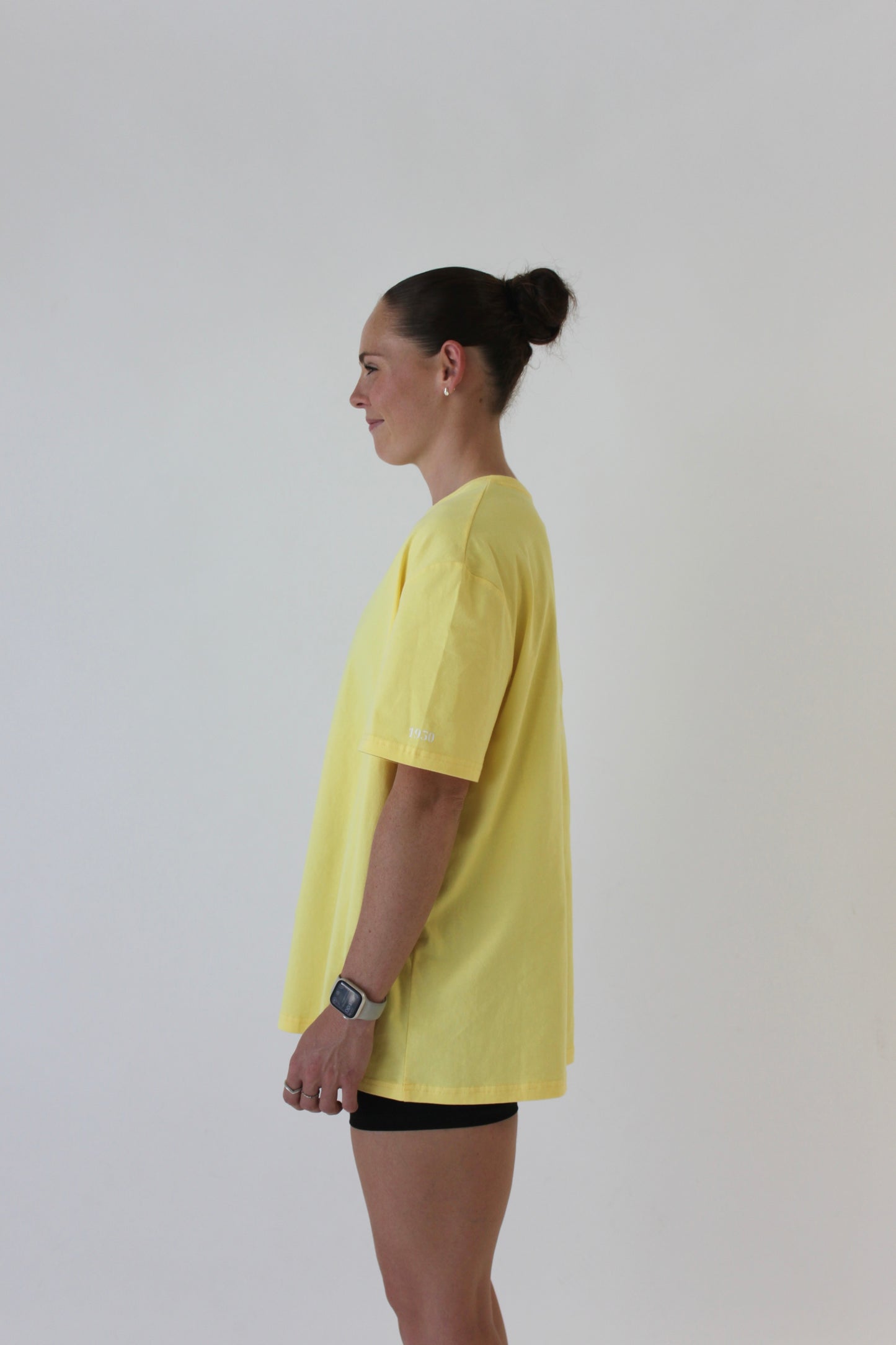 Bradshaw Oversized Tee - Lemon