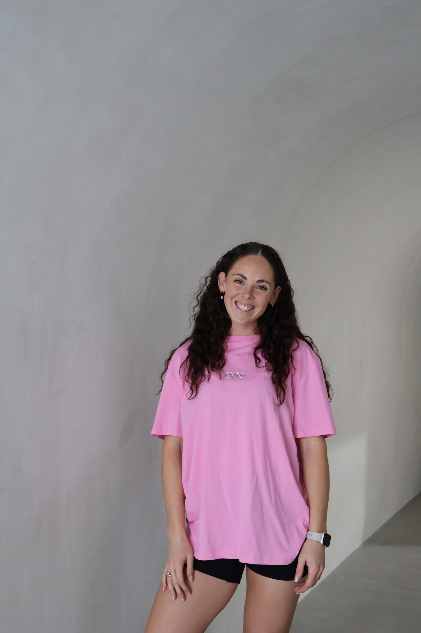 Bradshaw Oversized Tee - Rose Pink