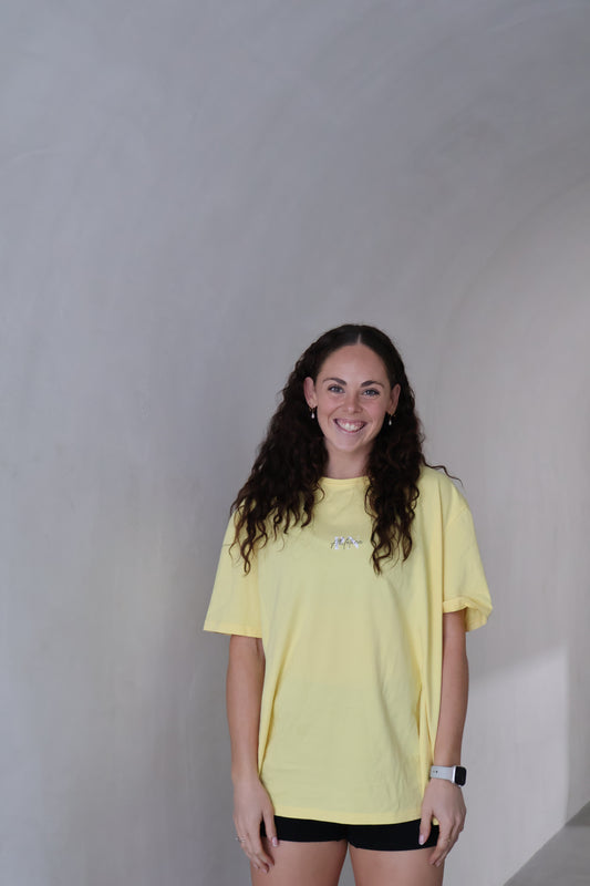 Bradshaw Oversized Tee - Lemon